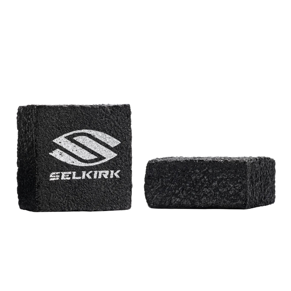 SELKIRK - Blocs de nettoyage de Fibre de carbone pour raquette de pickleball (Raw Carbon)