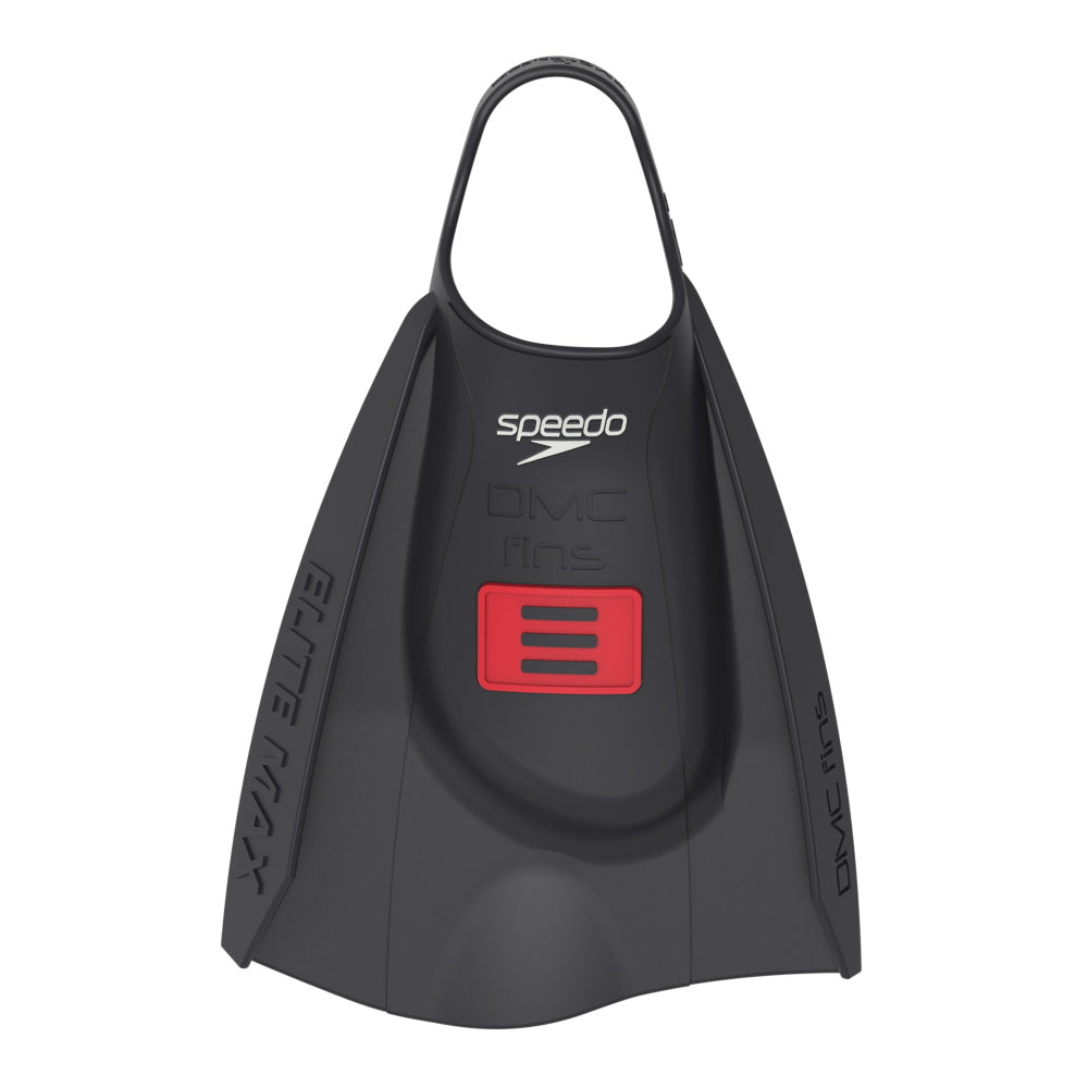 Speedo DMC - Palmes ELITE MAX ELITES - Palmes de performance - Noir/Rouge