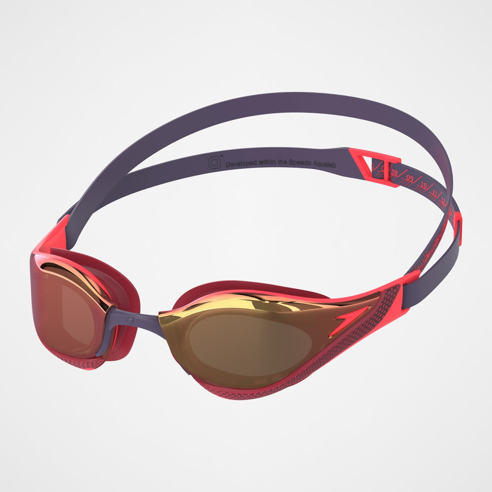 Lunettes de natation de compétition élite à effet miroir Speedo Fastskin Pure Focus Mirror.
