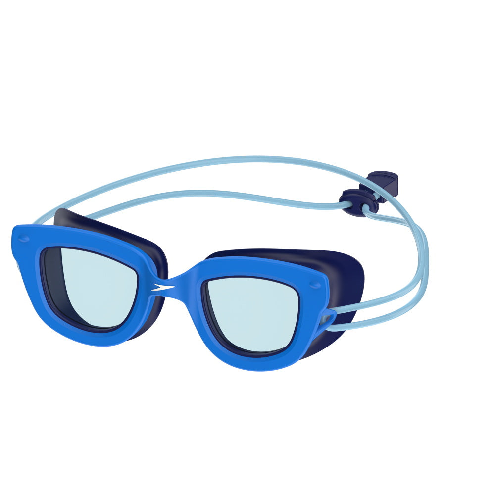 Lunettes de natation amusantes Speedo Kids Sunny G Seasiders avec sangle en tissu pour jeunes enfants.