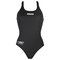 NATAQUI - Arena Swim Pro - Maillot d'entraînement pour femmes - Noir