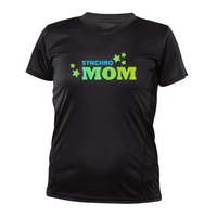Short-sleeved technical sweater - Women - Black