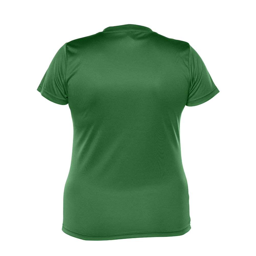 Chandail technique à manches courtes - Féminin - Vert sport