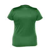 Short-sleeved technical sweater - Feminine - Sport green