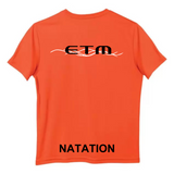 Performance Short Sleeve Sweater - Juvenile - Orange and Black