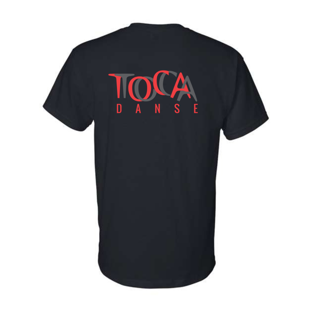 Toca Danse - Chandail à manches courtes dryblend - Adulte - Noir