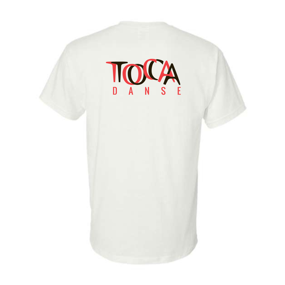 Toca Danse - Chandail à manches courtes dryblend - Adulte - Blanc