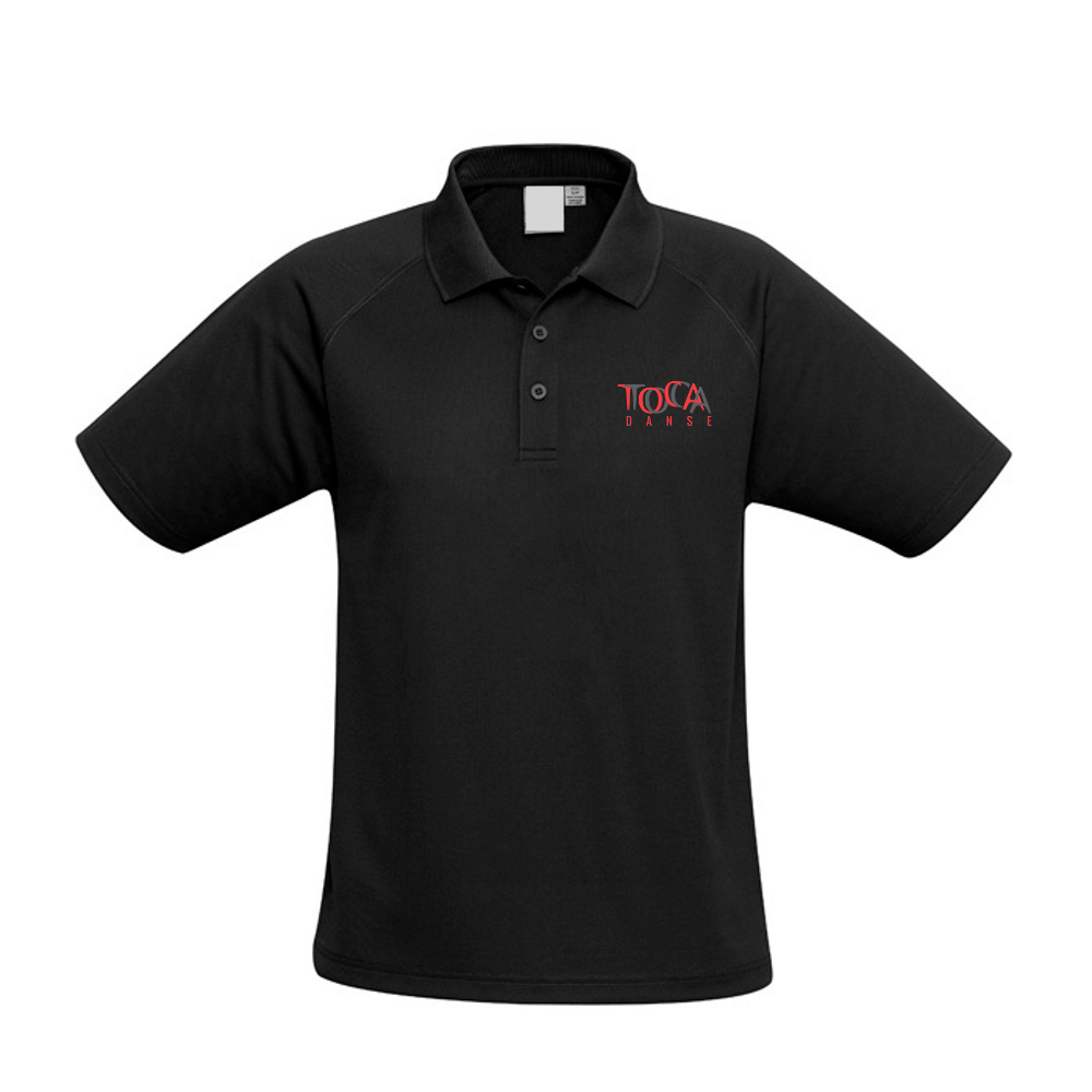 Toca Danse - Polo - Masculin - Noir