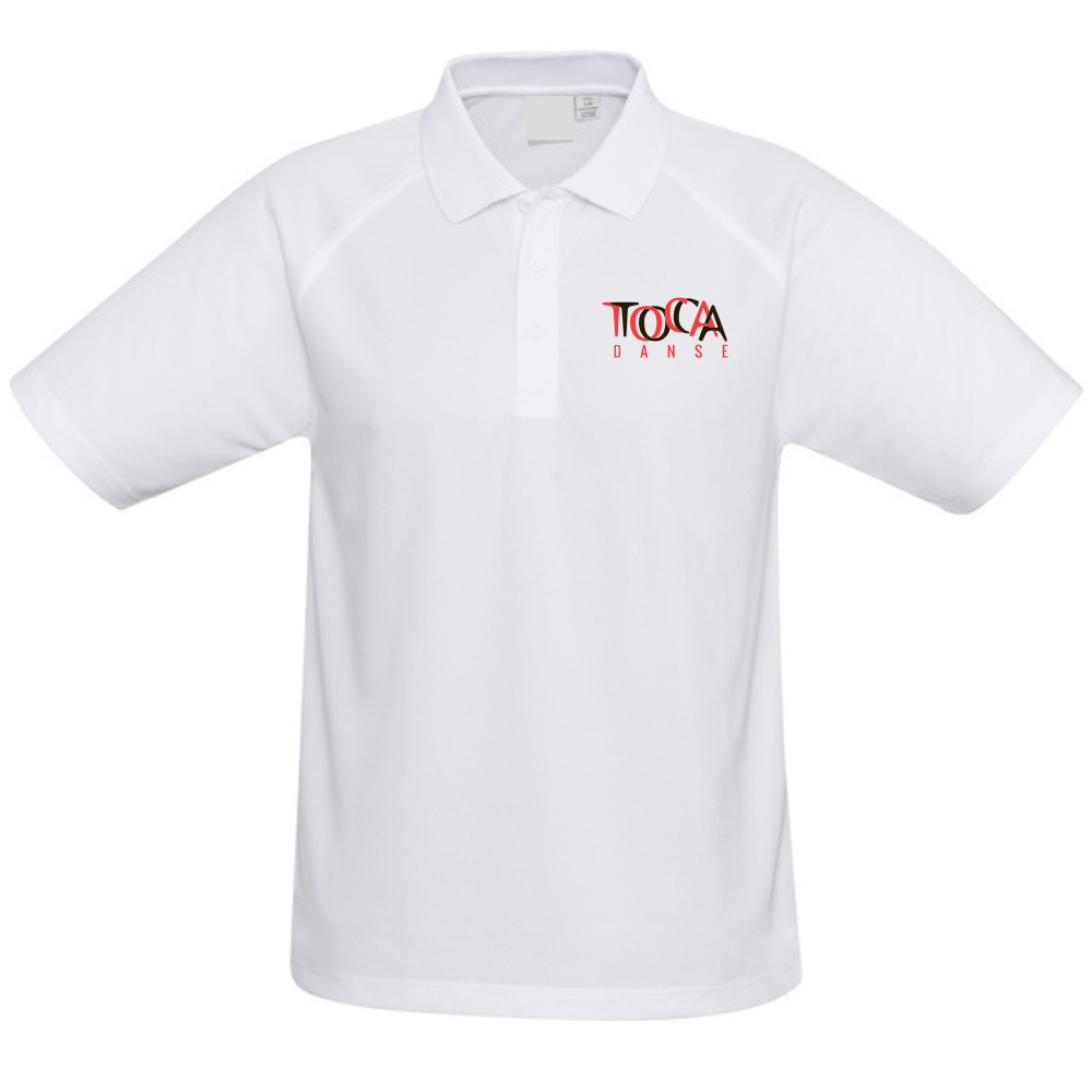 Toca Danse - Polo - Masculin - Blanc