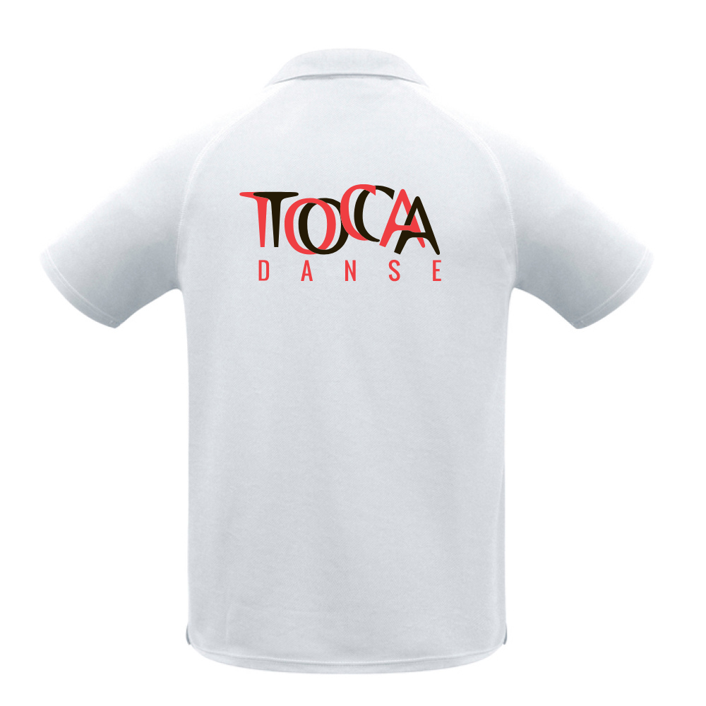 Toca Danse - Polo - Masculin - Blanc