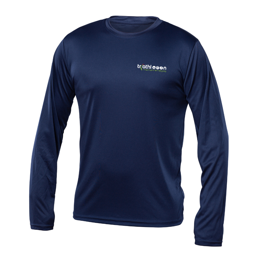 Triathlon Memphrémagog - Technical sweater, long sleeves - Men - Navy