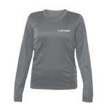 Triathlon Memphrémagog - Chandail technique, à manches longues - Féminin - Gris foncé