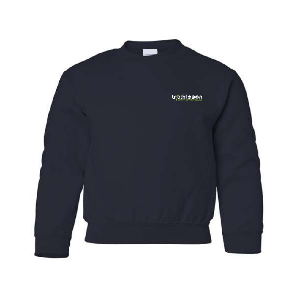 Triathlon Memphrémagog - Fleece sweater (cotton hoodie) - Juvenile - Navy