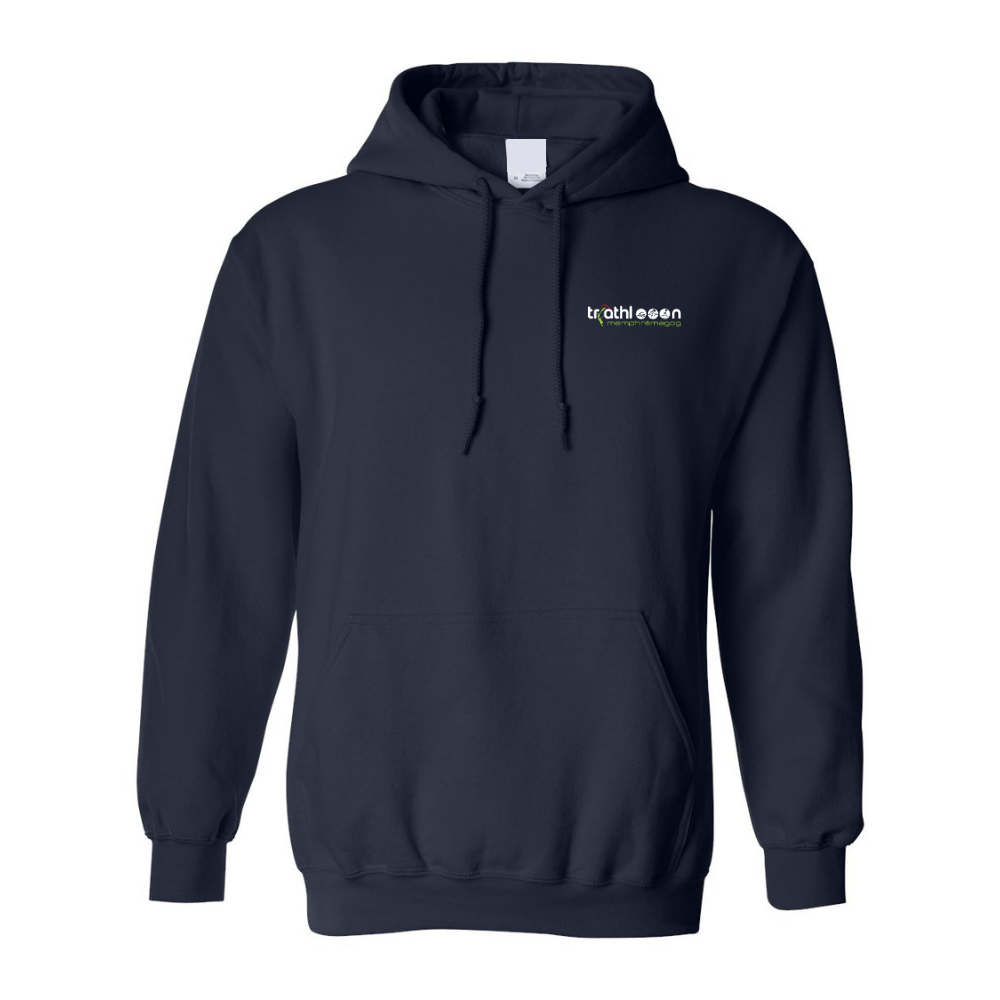 Triathlon Memphrémagog - Fleece hooded sweater (Kangaroo/Hoodie) - Adult - Navy