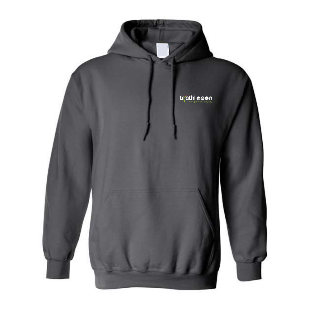Triathlon Memphrémagog - Fleece hooded sweater (Kangaroo/Hoodie) - Adult - Charcoal