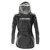 Triathlon Memphrémagog - Women's hooded windbreaker jacket - Dark gray
