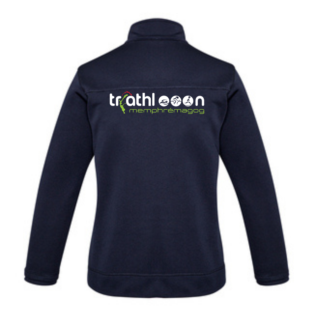 Triathlon Memphrémagog - Sports jacket with zipper - Women's cut - Navy