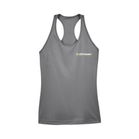 Triathlon Memphrémagog - Performance tank top for women - Graphite gray