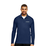 Triathlon Memphrémagog - Quarter-zip performance top - Men - Navy