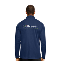 Triathlon Memphrémagog - Quarter-zip performance top - Men - Navy