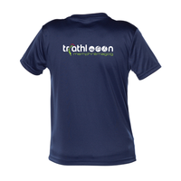 Triathlon Memphrémagog - Chandail technique à manches courtes - Enfant - Marine