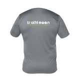 Triathlon Memphrémagog - Chandail technique à manches courtes - Homme - Gris foncé