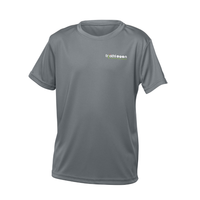 Triathlon Memphrémagog - Chandail technique à manches courtes - Enfant - Gris foncé