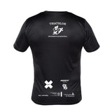 Short-sleeved technical sweater - Men - Black