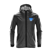 Triathlon Université de Montréal - Veste coupe-vent à capuche pour homme - Gris foncé