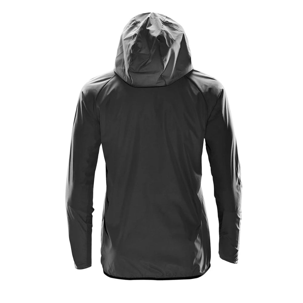 Triathlon Université de Montréal - Veste coupe-vent à capuche pour homme - Gris foncé