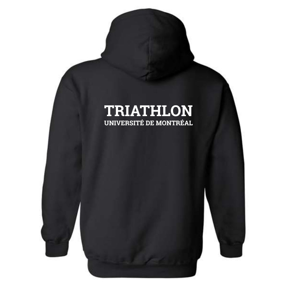 Fleece hooded sweater (Kangaroo/Hoodie) - Adult - Black
