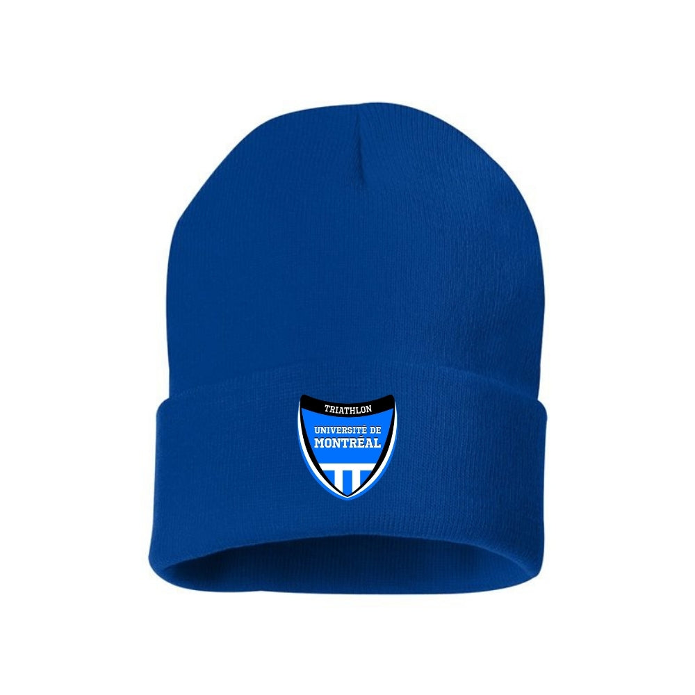 Triathlon Université de Montréal - Tuque sans pompon - Royal
