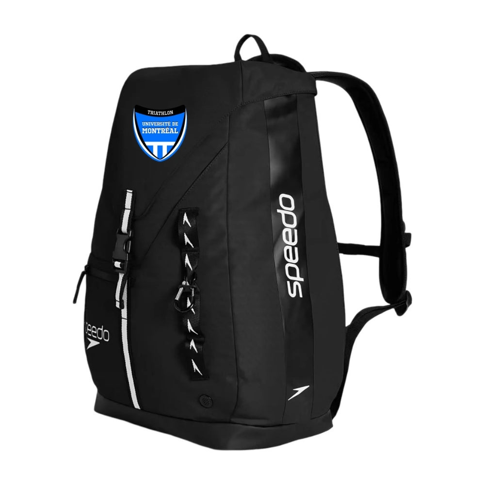 Triathlon Université de Montréal - Speedo TEAM BAG 35L - Sac à dos - Noir