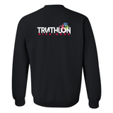 Triathlon Rive-Nord - Chandail molleton (coton ouaté) - Adulte - Noir