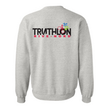 Triathlon Rive-Nord - Chandail molleton (coton ouaté) - Adulte - Gris