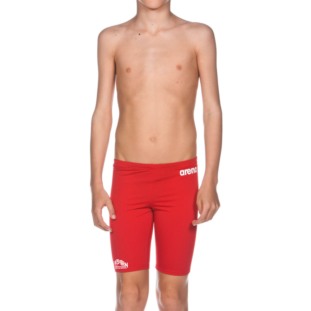 Triathlon Rive-Nord - Arena Jammer - Maillot de bain pour garçons - Rouge