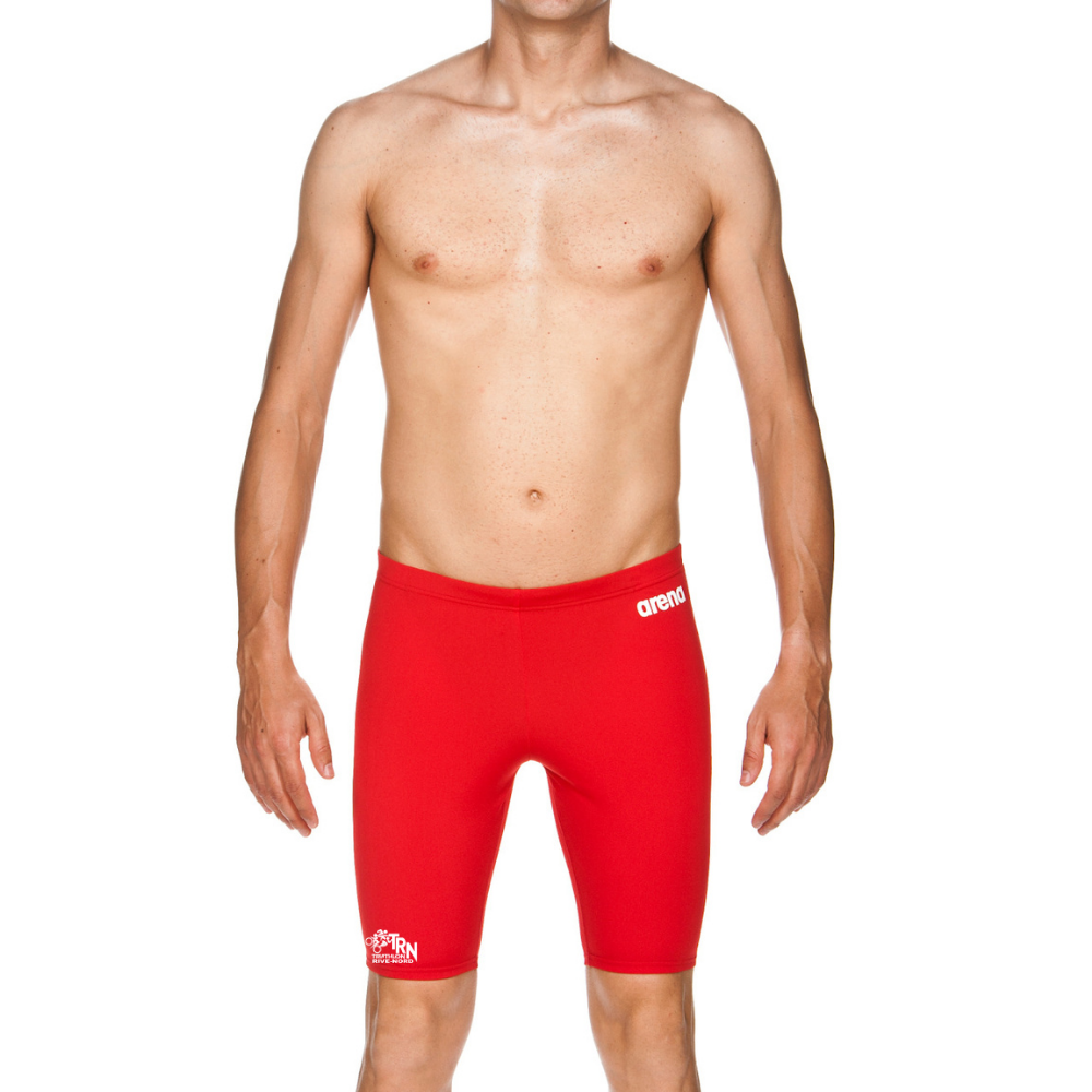 Triathlon Rive-Nord - Arena Jammer - Maillot de bain pour hommes - Rouge