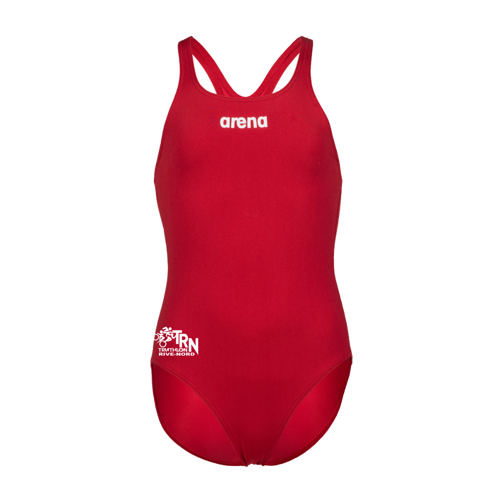 Arena Swim Pro - Girl's Training Swimwear - Red