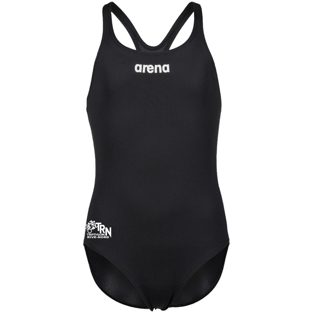 Triathlon Rive-Nord - Arena Swim Pro - Maillot d'entraînement pour filles - Noir