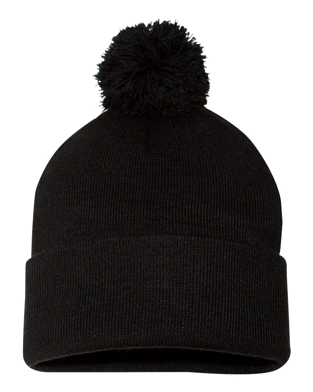 Tuque à pompon - Noir de Nation Sport