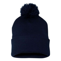 Tuque à pompon - Marine