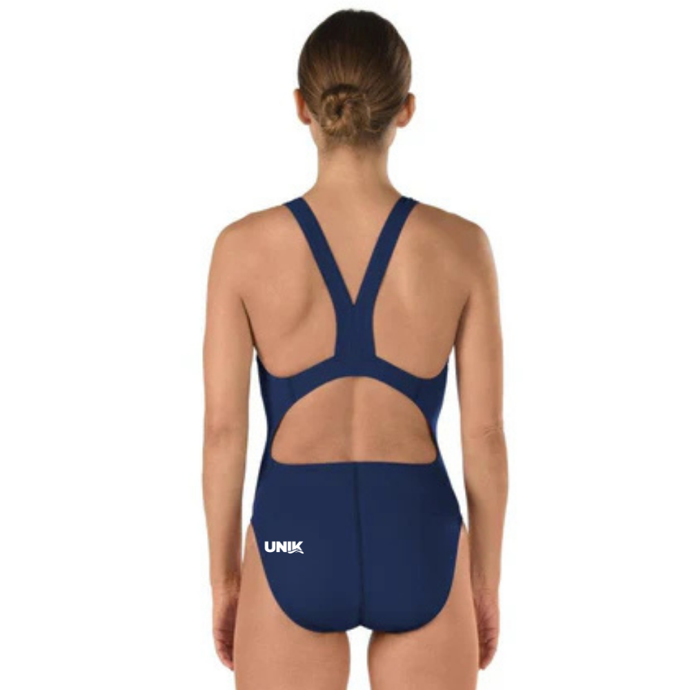UNIK - Speedo Solid Super Pro Back Endurance+ - Women's Training Jersey - Navy