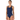 UNIK - Speedo Solid Super Pro Back Endurance+ - Women's Training Jersey - Navy