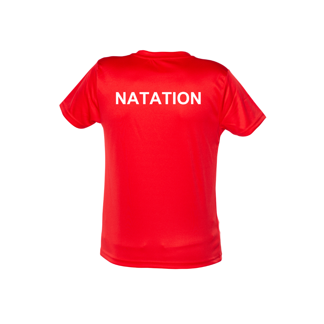 UNIK - Short-sleeved technical sweater - Child - Red
