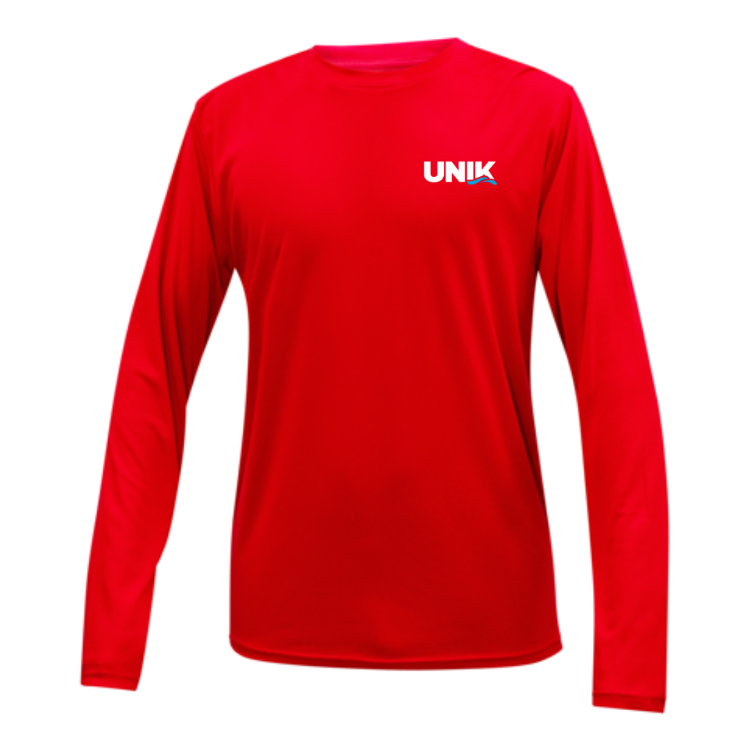 UNIK Technical sweater, long sleeves - Juvenile - Red