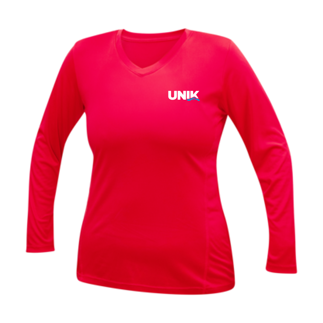 UNIK Technical sweater, long sleeves - Women - Red