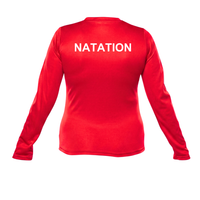 UNIK Technical sweater, long sleeves - Women - Red