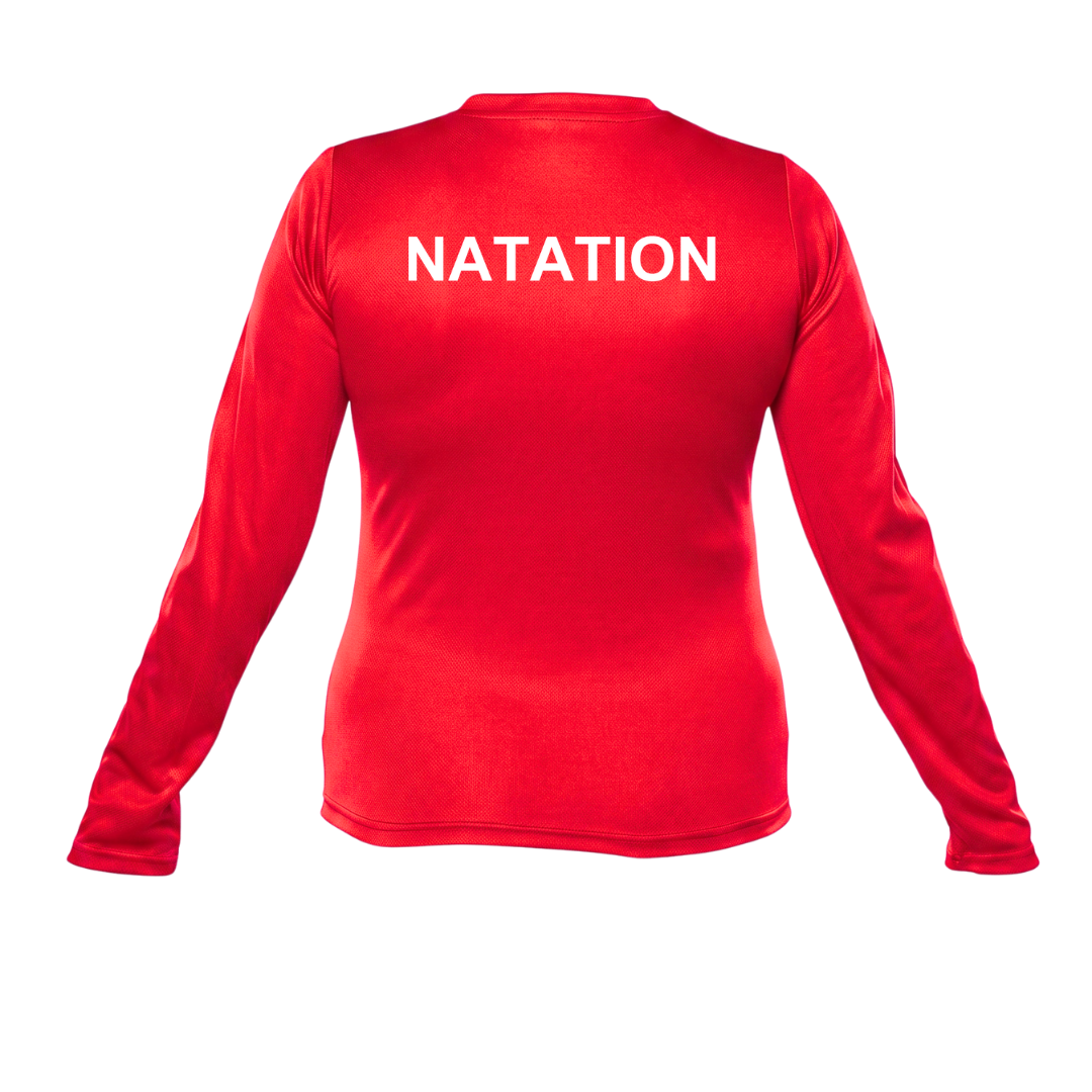 UNIK Technical sweater, long sleeves - Women - Red