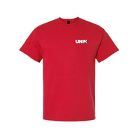 UNIK - Short-sleeved cotton sweater - Men's - Red