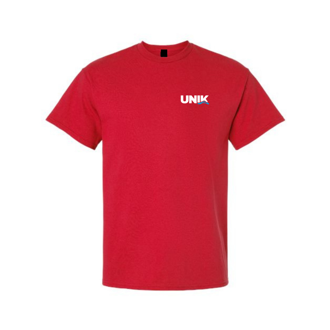 UNIK - Short-sleeved cotton sweater - Men's - Red